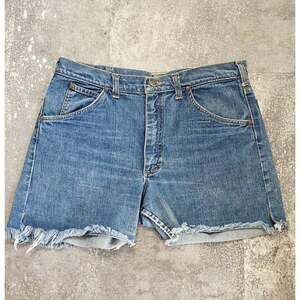 Vintage 1970's Lee Riders Denim Shorts